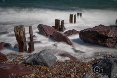 Breakers on the shore