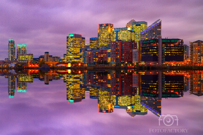 Canary Wharf Reflection