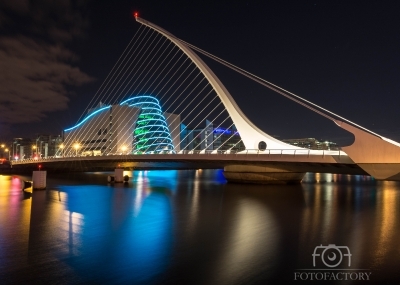 City Lights, Samuel Beckett Bridge