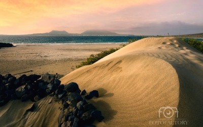 Coastal scenery at Playa Del Risco, Canaries 