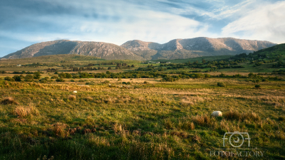 Countryside at Derryheigh, County Mayo, Ireland 