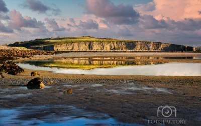 Dawn at Silverstrand beach 