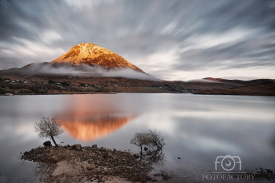 Errigal at Sunset