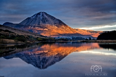 Errigal, autumn hues