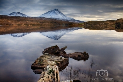 Lough Agannive and Errigal