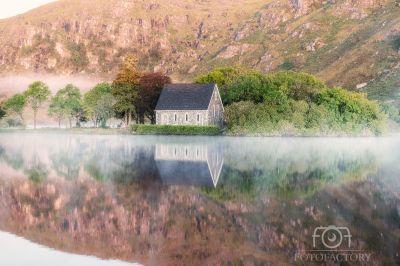 Morning mist at Gougane Barra