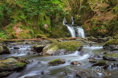 Mullinhassig Waterfall and River