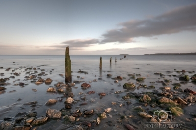 Pilmore groynes on an Ebb tide