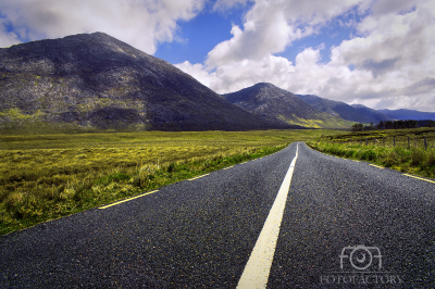 Road at Connemara 