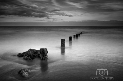 Summer evening on Youghal Strand