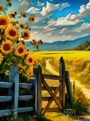 Sunflowers of the Field