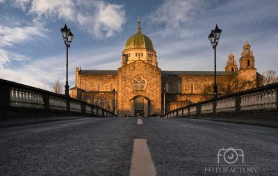 Sunrise at Galway cathedral 