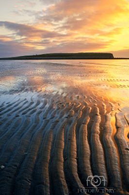 Sunrise at Silverstrand beach 