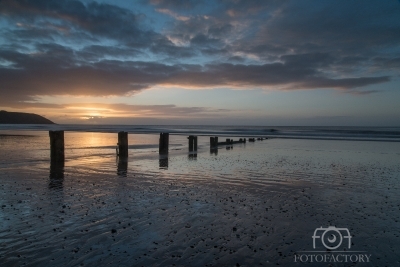 Sunrise on Youghal Strand