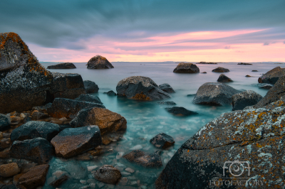 Teachmor East Bay Beach at Sunset