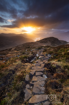 Torc Mountain Sunset