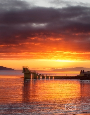 Watch the Sun go down on Galway Bay