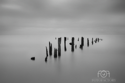 Winter evening on Pilmore strand