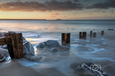 Youghal Strand Winter Sunset
